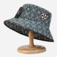 Green Street Print Patchwork Hat