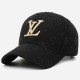 Black Street Letter Embroidered Hat