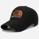 Black Street Letter Embroidered Hat