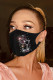 Black Casual Street Solid Patchwork Hot Drill Mask