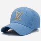 Sky Blue Street Letter Embroidered Hat