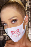 Pink Casual Street Patchwork Hot Drill Mask