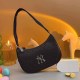 Black Simplicity Letter Patchwork Bags