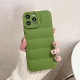 Yellow Casual Solid Patchwork Phone Case