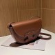 Brown Simplicity Geometric Patchwork Bags