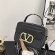 Black Simplicity Geometric Rivets Patchwork Bags