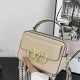 Khaki Simplicity Geometric Rivets Patchwork Bags