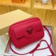 Rose Red Street Figure Solid Zipper Bags