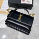 Black Simplicity Letter Chains Bags