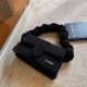 Black Casual Solid Letter Bags
