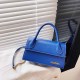 Deep Blue Simplicity Solid Chains Letter Bags