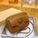 Brown Street Figure Solid Zipper Bags