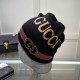 Black Street Letter Embroidered Hat