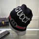 Black Gray Street Letter Embroidered Hat