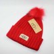 Red Street Letter Patchwork Hat