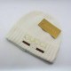 White Street Letter Embroidered Hat