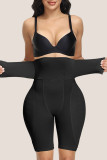 Black Sexy Solid Patchwork Basic Bustiers