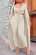 Milky Casual Solid Patchwork Cardigan Collar Long Sleeve Three Pieces