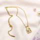 Gold Daily Geometric Chains Necklaces