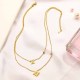 Gold Daily Geometric Chains Necklaces