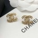 Gold Simplicity Geometric Hollowed Out Earrings
