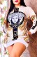 Beige Elegant Print Letter Hooded Collar One Step Skirt Dresses