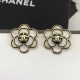 White Simplicity Geometric Patchwork Earrings