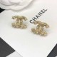 Gold Simplicity Geometric Patchwork Earrings
