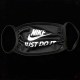 Black Daily Print Letter Mask