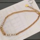 Gold Simplicity Letter Chains Necklaces