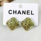 Gold Simplicity Geometric Patchwork Earrings