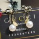 Black Street Geometric Patchwork Earrings