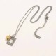 Silver Simplicity Geometric Chains Necklaces