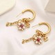 Gold Street Geometric Patchwork Earrings