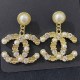 Gold Elegant Geometric Patchwork Earrings
