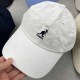 White Street Animal Print Embroidered Hat