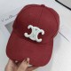 Brick Red Street Geometric Patchwork Hat