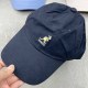 Navy Blue Street Animal Print Embroidered Hat