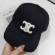 Black Street Geometric Patchwork Hat