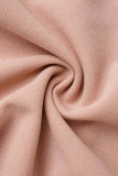 White Sexy Solid Patchwork Feathers Strapless One Step Skirt Dresses