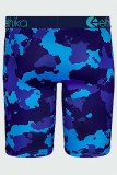 Camouflage Sexy Print Patchwork Letter Low Waist Pencil Bottoms