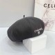 Grey Casual Street Letter Patchwork Hat