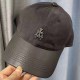 Grey Casual Street Geometric Patchwork Hat