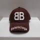 Coffee Casual Street Letter Patchwork Hat
