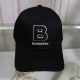 Black Casual Street Letter Embroidered Hat