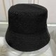Black Casual Street Geometric Patchwork Hat