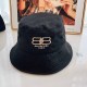 Black Street Letter Patchwork Hat