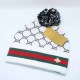 White Street Letter Patchwork Hat