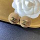 Deep Coffee Simplicity Geometric Patchwork Earrings