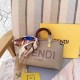 Grey Simplicity Letter Patchwork Bags